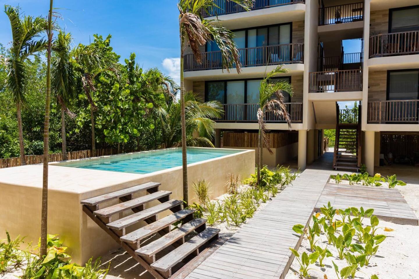 Beautiful Ocean View Penthouse With Private Pool -C301 Hotel Isla Holbox Екстериор снимка